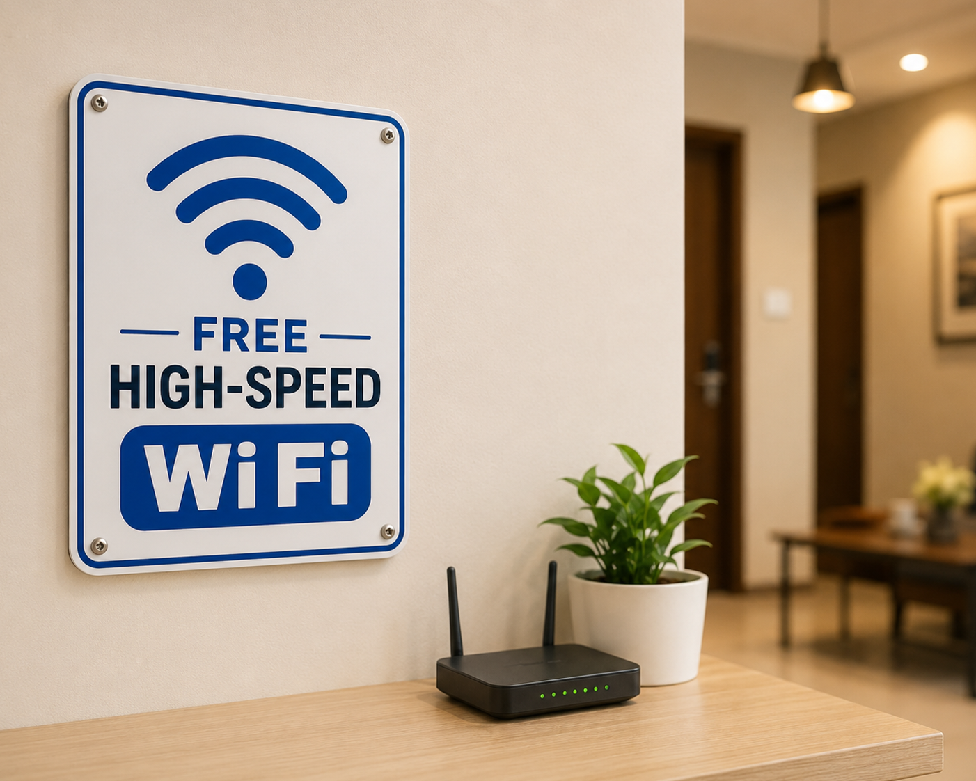 Free High-Speed WiFi at Loard PG